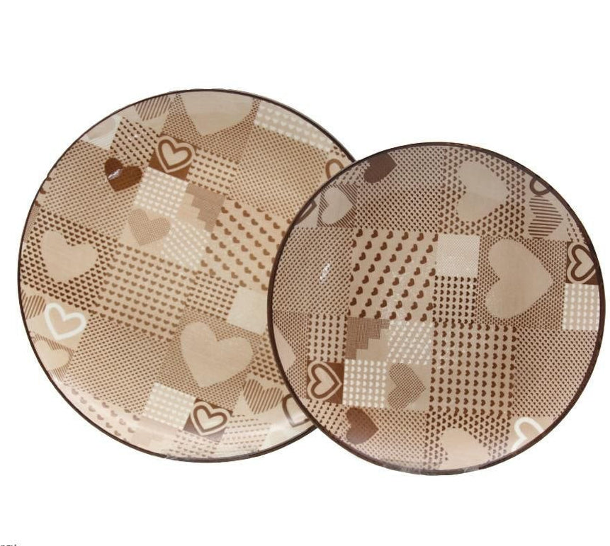 Servizio Piatti 12 Pz – Decori Assortiti