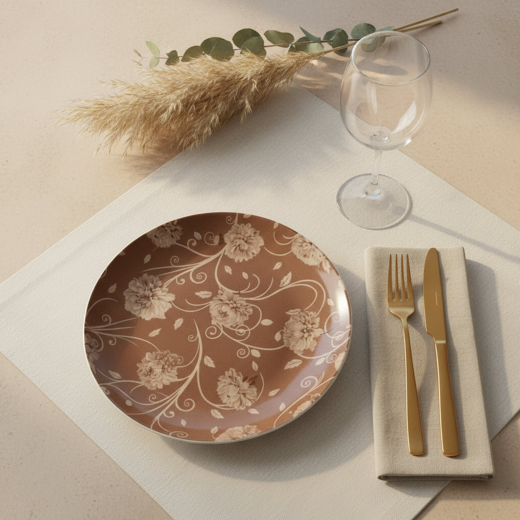 Servizio Piatti 12 Pz – Decori Assortiti